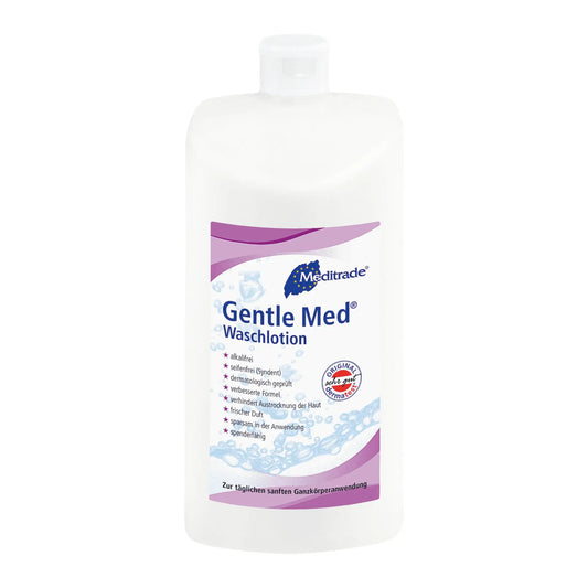 Meditrade - Gentle Med® Waschlotion  - pH-neutral und pflegend  - 1 Liter