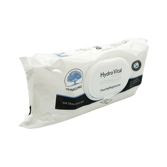 Hydro Vital - Feuchtpflegetücher - mit Shea Extrakt - 80 Stück